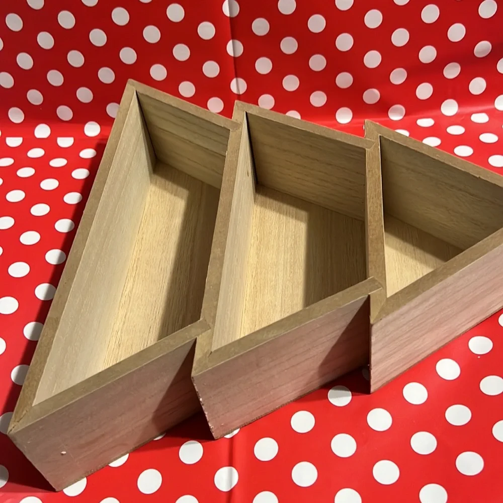 Target Bullseye's Playground Christmas New Wooden Display Decor Wall Shelf 12”